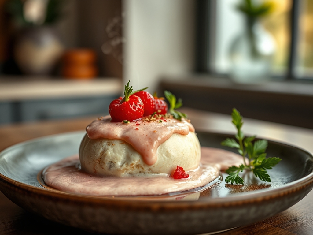 Batido de fresa natural