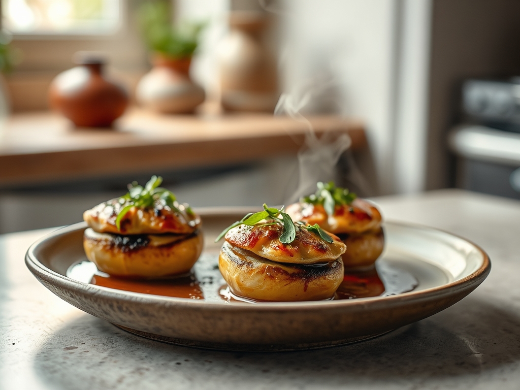 Champiñones rellenos