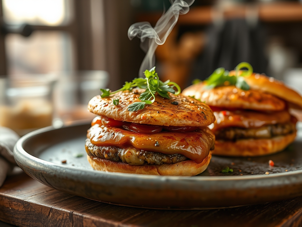 Hamburguesas de buey