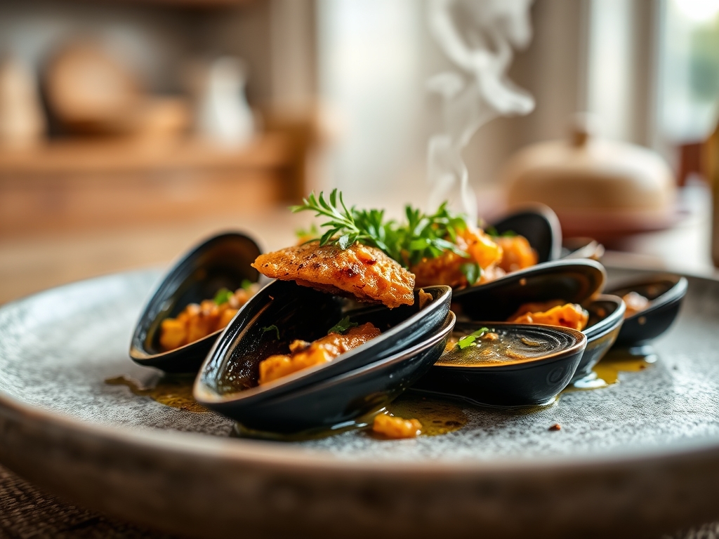 Mejillones a la vinagreta