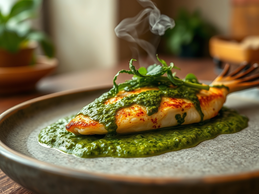 Merluza en salsa verde