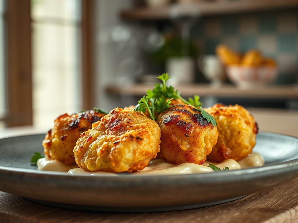 Nuggets de pollo caseros