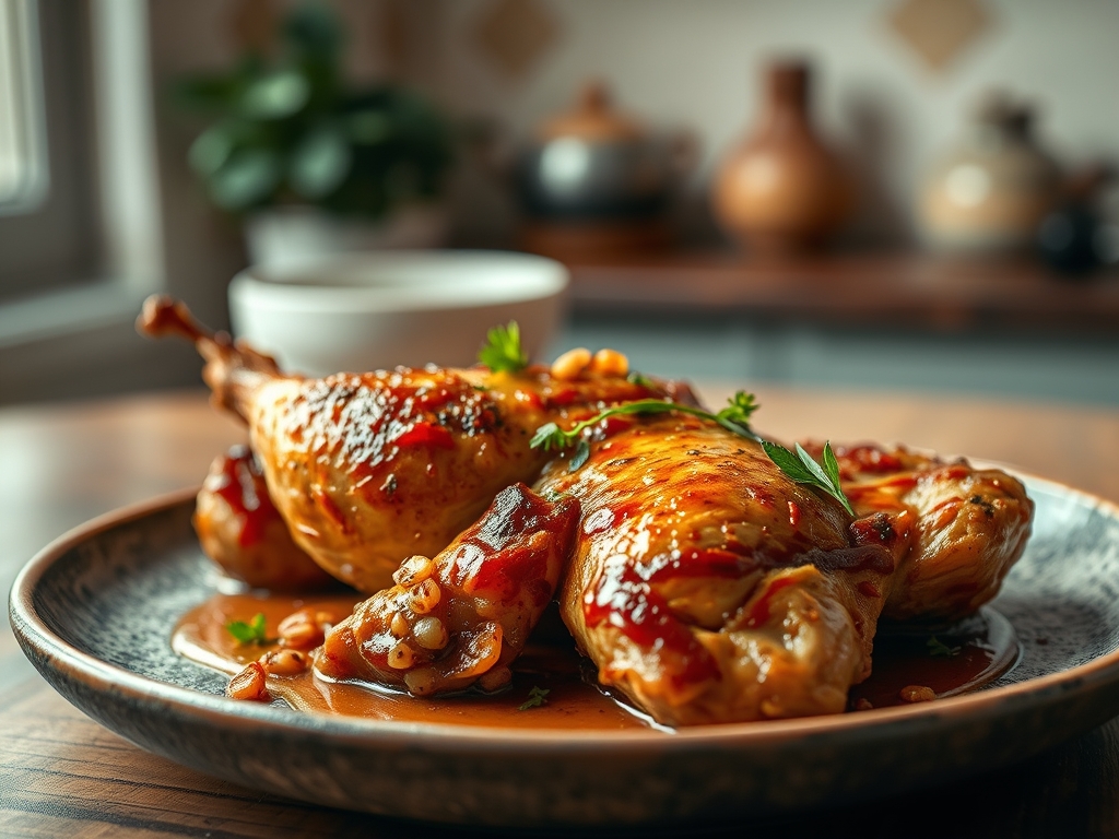 Pollo al chilindrón