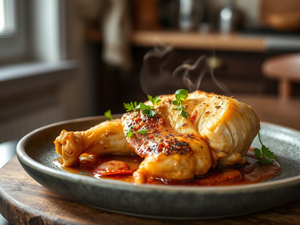 Pollo al horno familiar