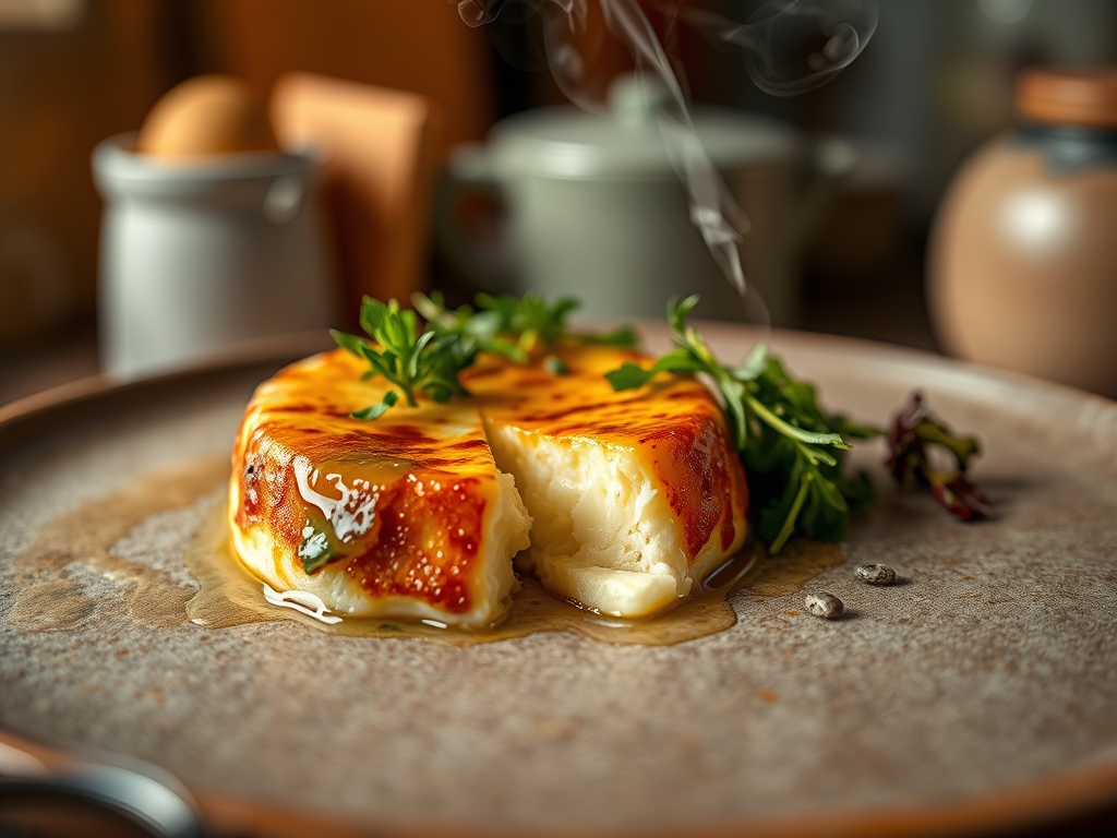 Queso camembert al horno