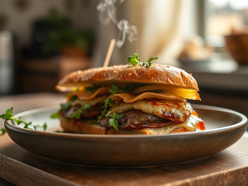 Sándwich Club casero