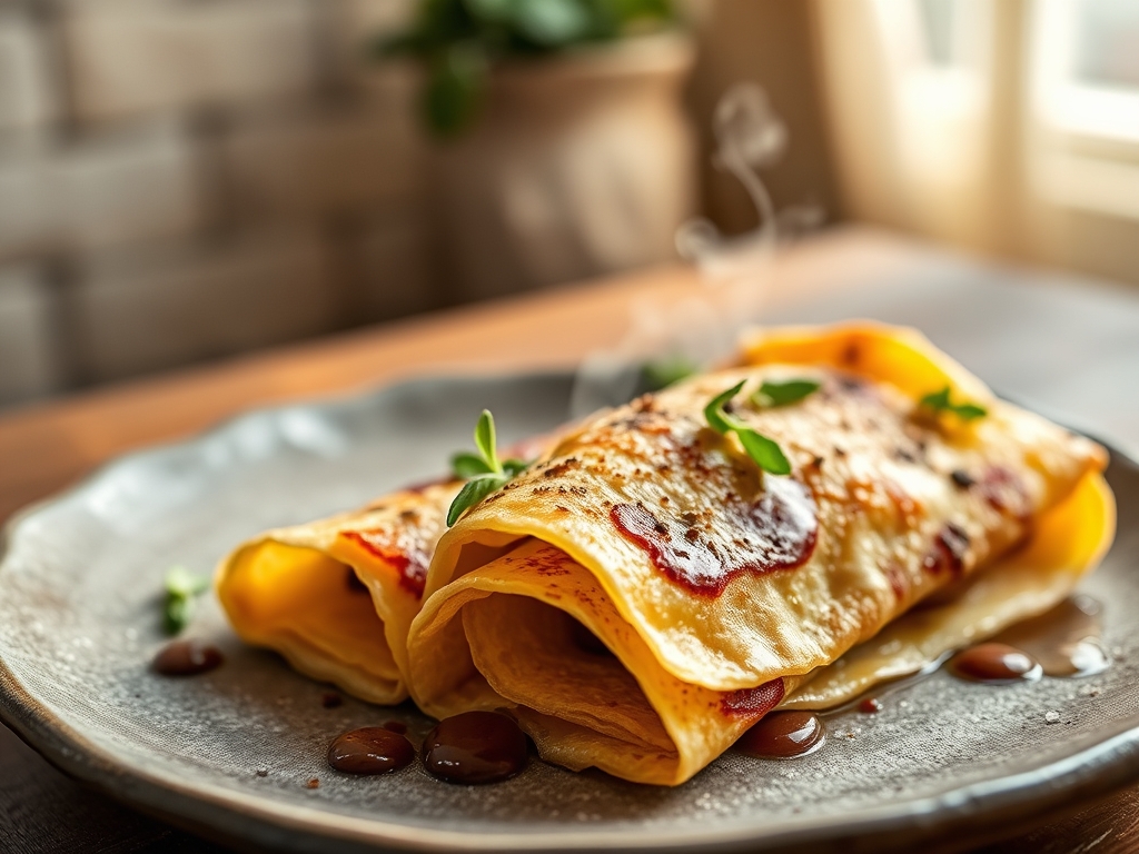 Crepes de chocolate