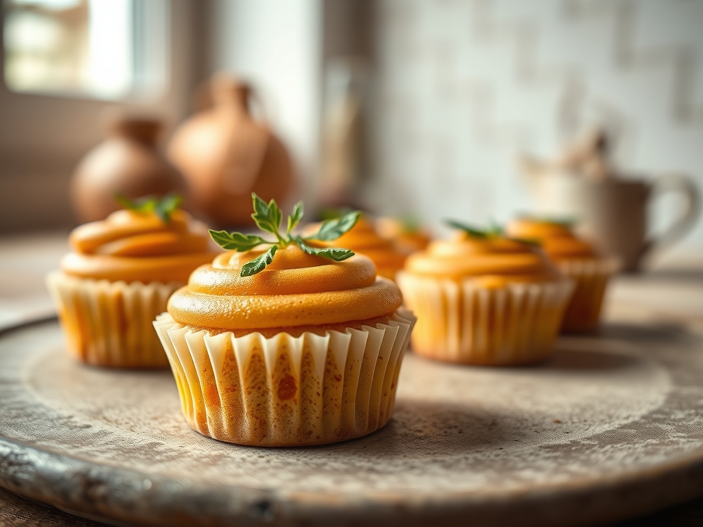 Cupcakes de vainilla